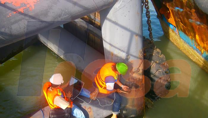 Seismic Shock Test Jetty Pulau Sebuku 1