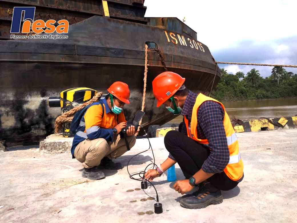 Uji Retak Beton Dengan Ultrasonic Pulse Velocity Test - PT Hesa Laras ...