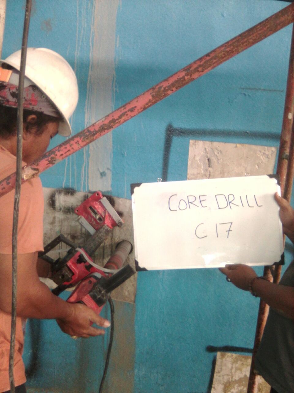 Core Drill Assessment dan Perencanaan Perbaikan Kolam Selam Cijantung
