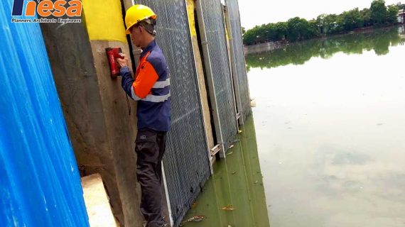 Assesment Struktur Pintu Air Waduk Bojong Jakarta Barat