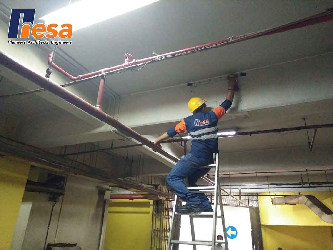 Covermeter Test Assessment struktur bangunan gedung GSI Tb Simatupang Jakarta (1)