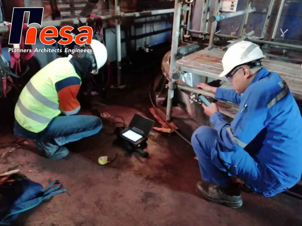 Ultrasonic Pulse Velocity Test