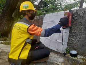 Investigasi Dinding Tanggul Penahan Banjir (3)