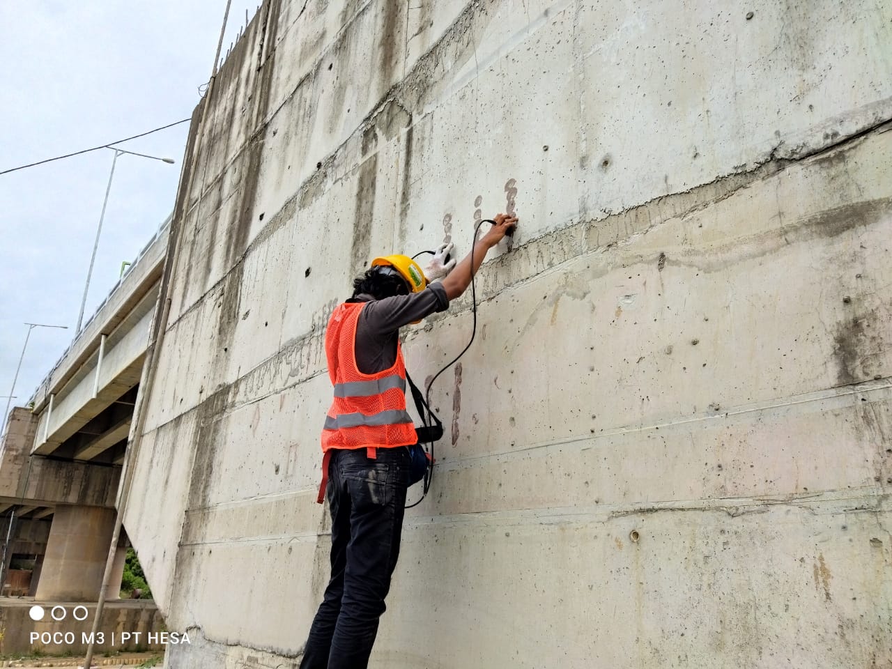 UPV Test Jembatan Pulau Balang