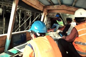 Seismic Shock Test Ultrasonic Testing Di Muara Teweh
