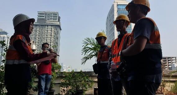Audit Struktur Videotron Gedung DPRD Jakarta