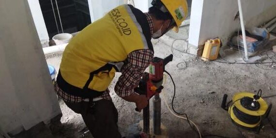 Coredrill & Uji Tekan Beton Catur Alam