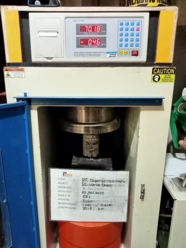 Sampel Beton Silinder