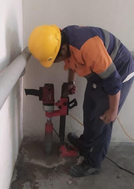 Kondisi Lubang Coredrill