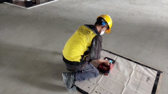 Crack Mapping at Office Tower