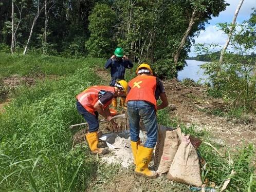 Pemasangan Bench Mark