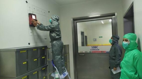 Hammer Test & Rebarscan Pabrik Pfizer