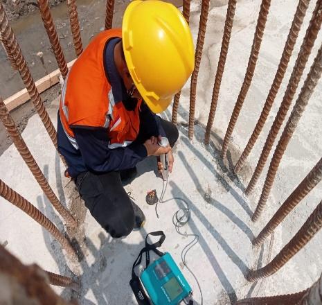 Hammer Test Tiang Pancang 3