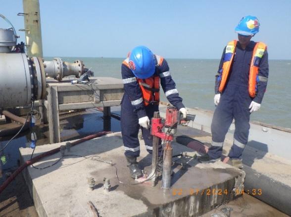 Core Drill Site
