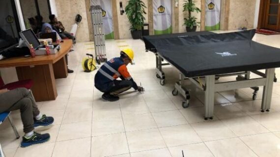 Pengecekan Keamanan Struktur Lantai 7 & 11 Gedung Pusat DJKN