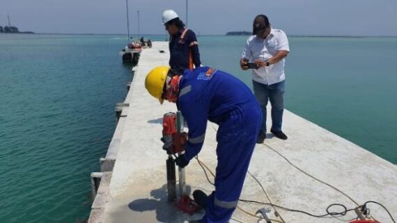 Pengujian Struktur Dermaga Pulau Panggang