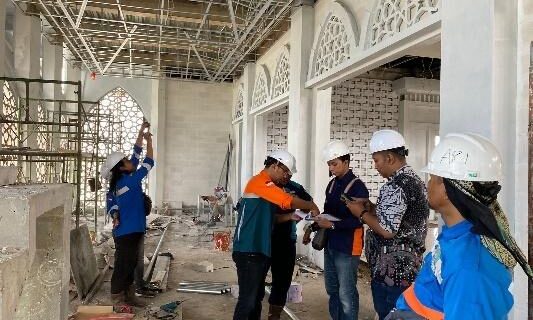 Penyelidikan Perbaikan Struktur Masjid