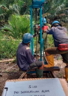 Penyelidikan Tanah Sondir di Ujung Kulon