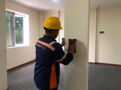 Scanning Kolom Lantai Dasar