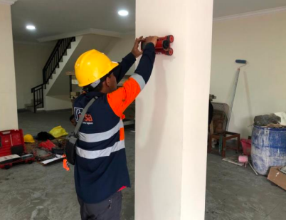 Property Pre-Purchase Inspection: Rebar Scanning Ruko Tebet