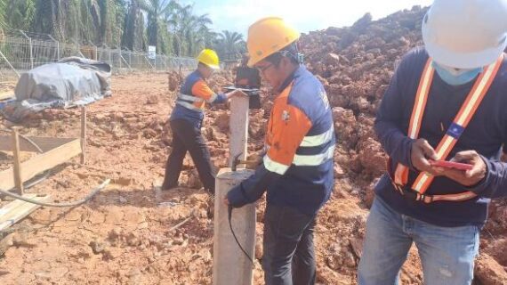 Seismic Shock Test di Musi Sungai Lilin