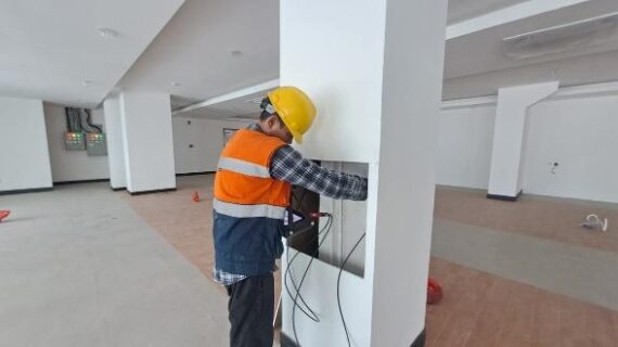 Uji Beton UPV Test Taman Tekno, BSD