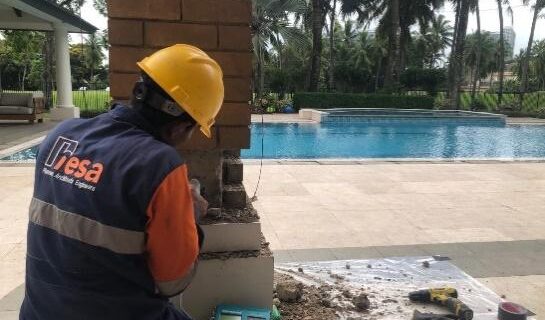 Uji NDT Beton Rumah Tinggal di Karawaci: Hammer Test, Rebarscan, dan UPV