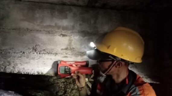 Uji NDT Struktur Beton Bangunan Parkir Gedung BAWASLU RI