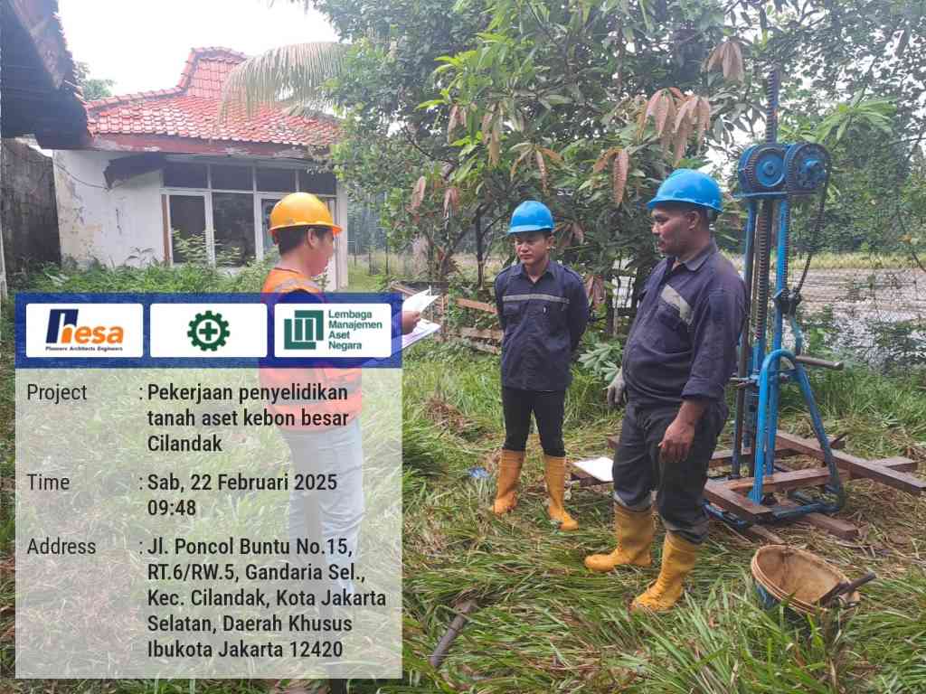 Persiapan Alat Boring