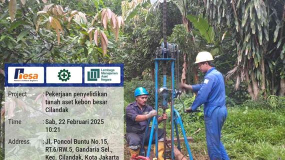 Penyelidikan Tanah Aset Kebon Besar Cilandak – LMAN