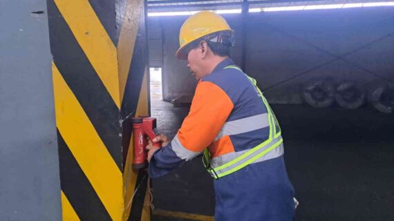 Rebar Scanning Bangunan Pabrik Maccaferri Indonesia