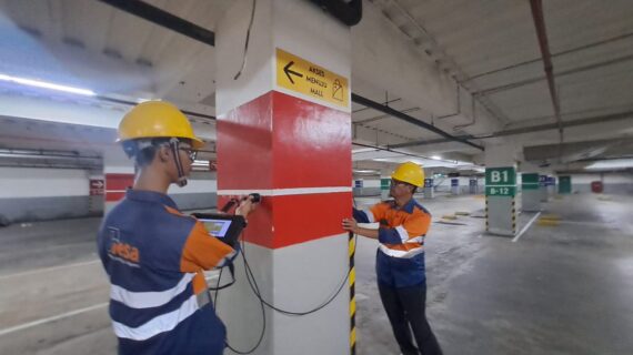 Uji Struktur ex-Bangunan Mall Pontianak